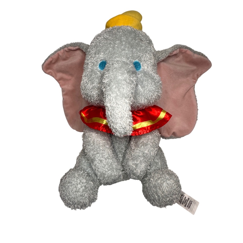Disney‎ Dumbo Plush Toy Medium Grey Good Textured Weighted Series No Weight